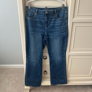 American Eagle curvy skinny kick jeans, size 16S